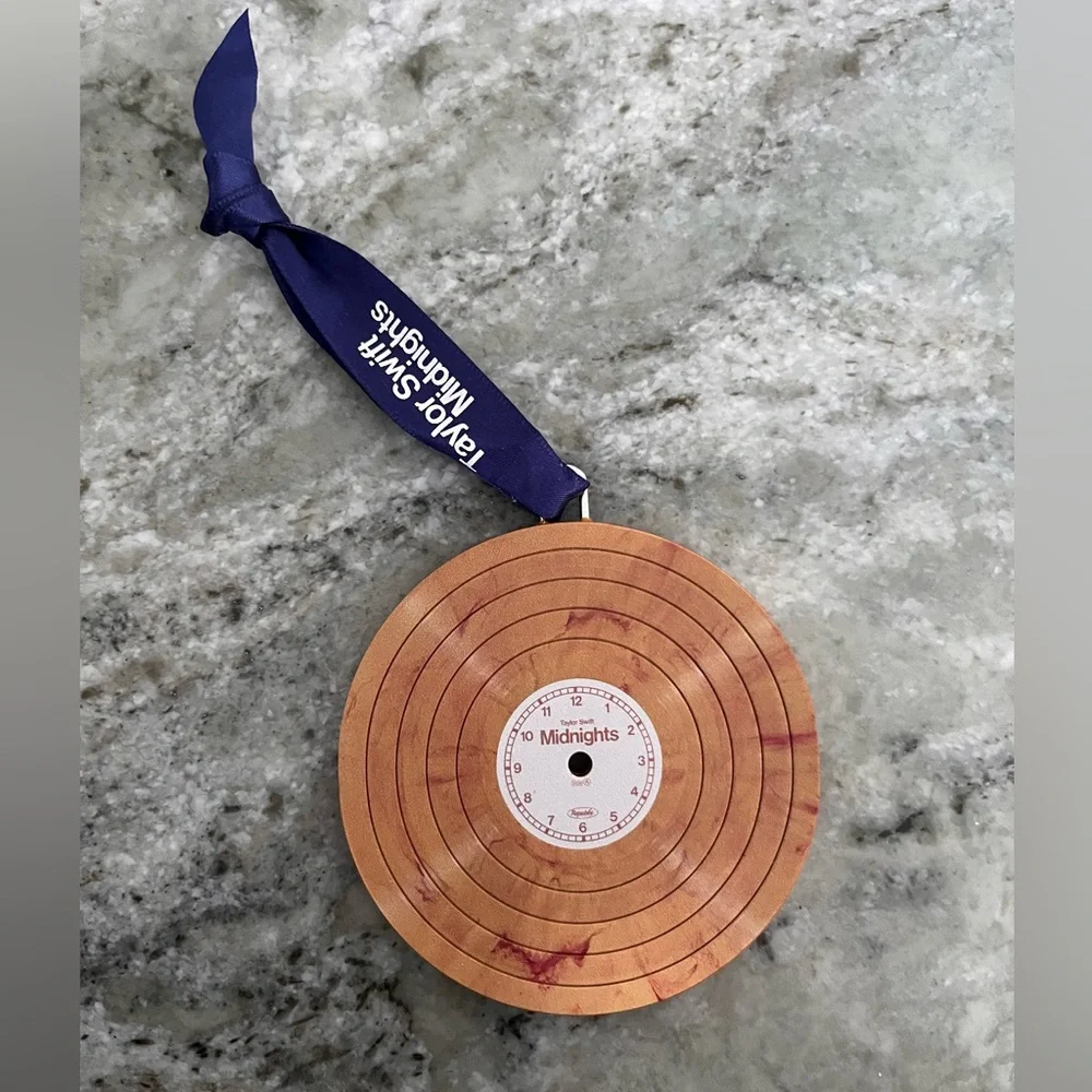 Taylor Swift Midnights Vinyl Record Ornament - Picture 2 of 5